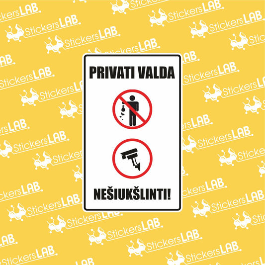 NEŠIUKŠLINTI!