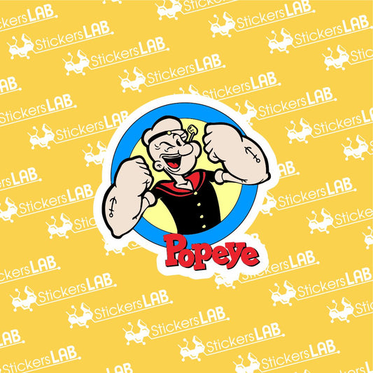 Lipdukas "Popeye" spalvotas