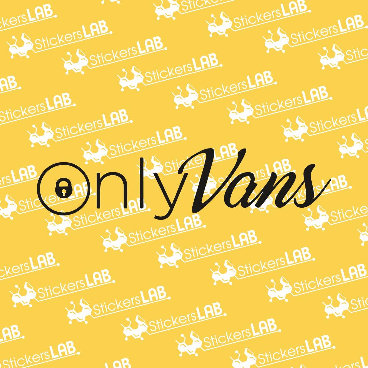 Lipdukas "OnlyVans" - StickersLAB