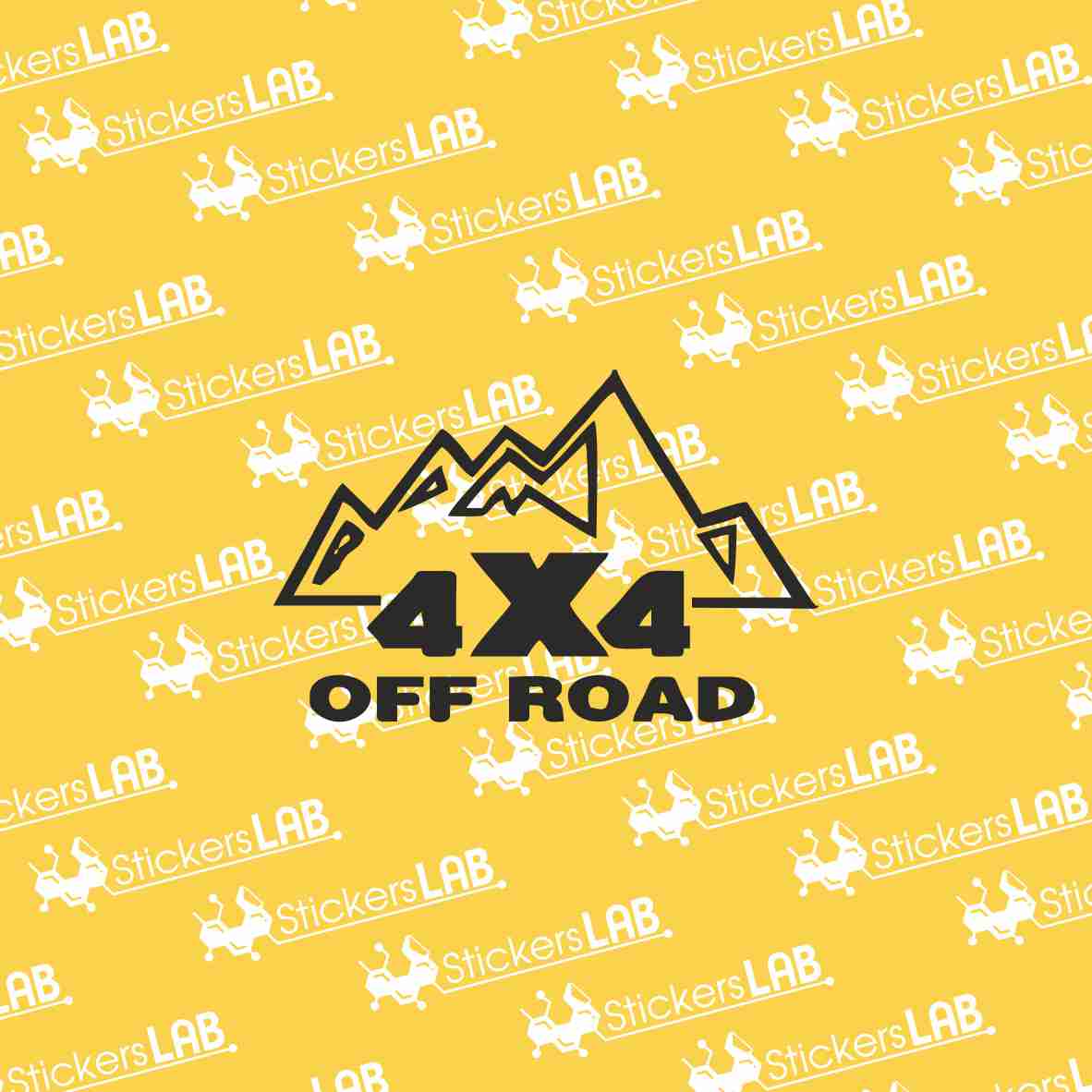 Lipdukas "4x4 off road" (ALL2) - StickersLAB