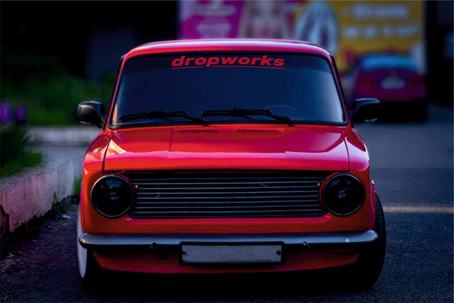 Auto tuning lipdukas "DropWorks" - StickersLAB