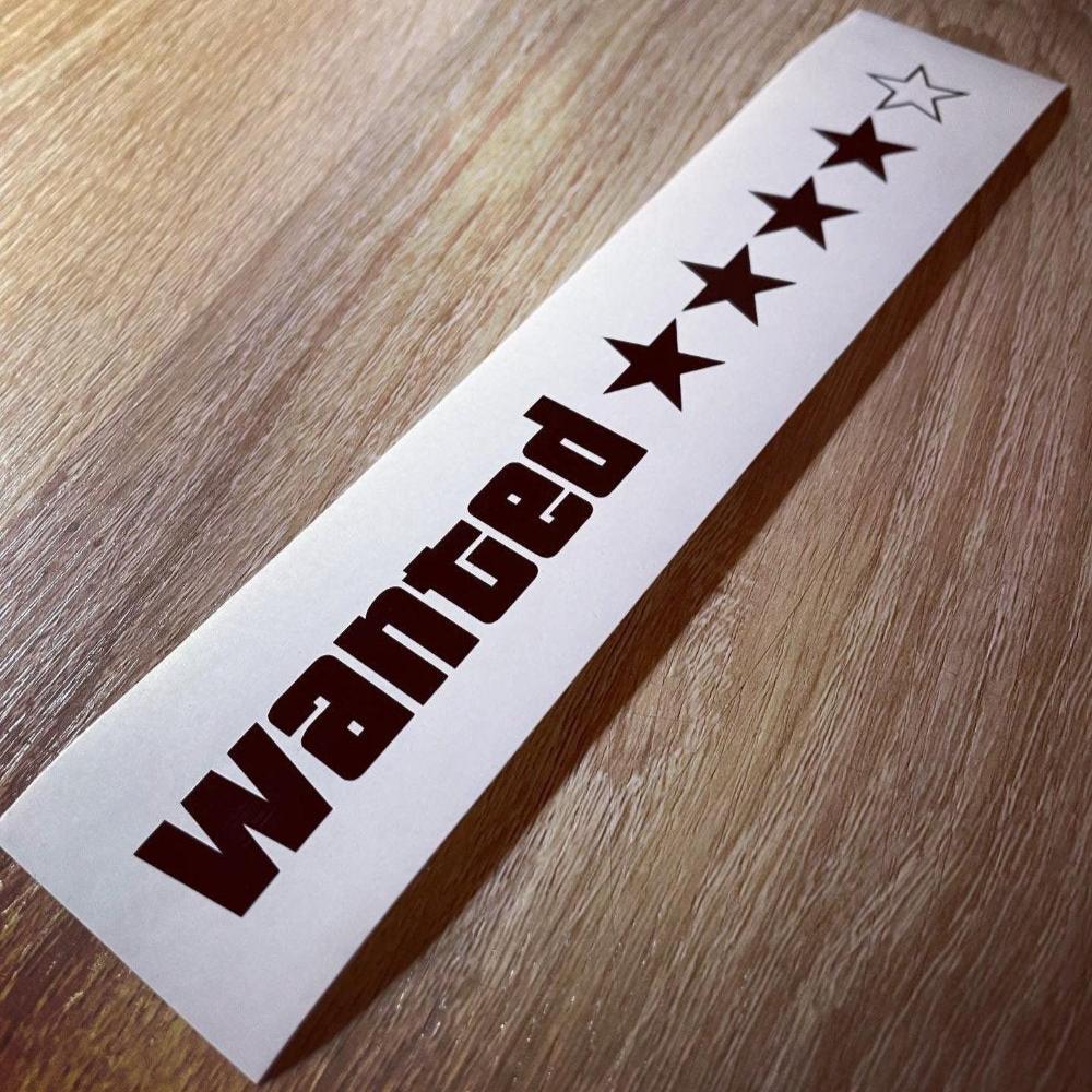 Lipdukas "WANTED" - StickersLAB