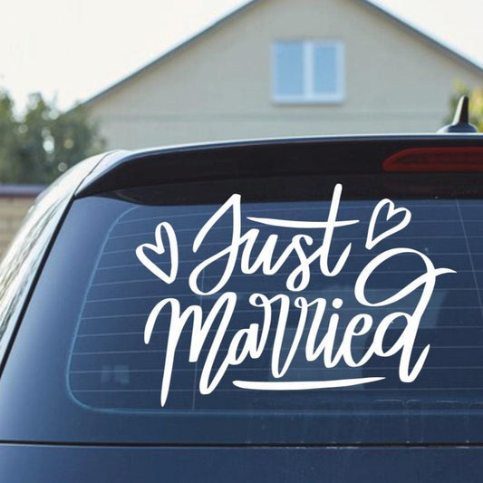 Lipdukas "Just Married" - StickersLAB