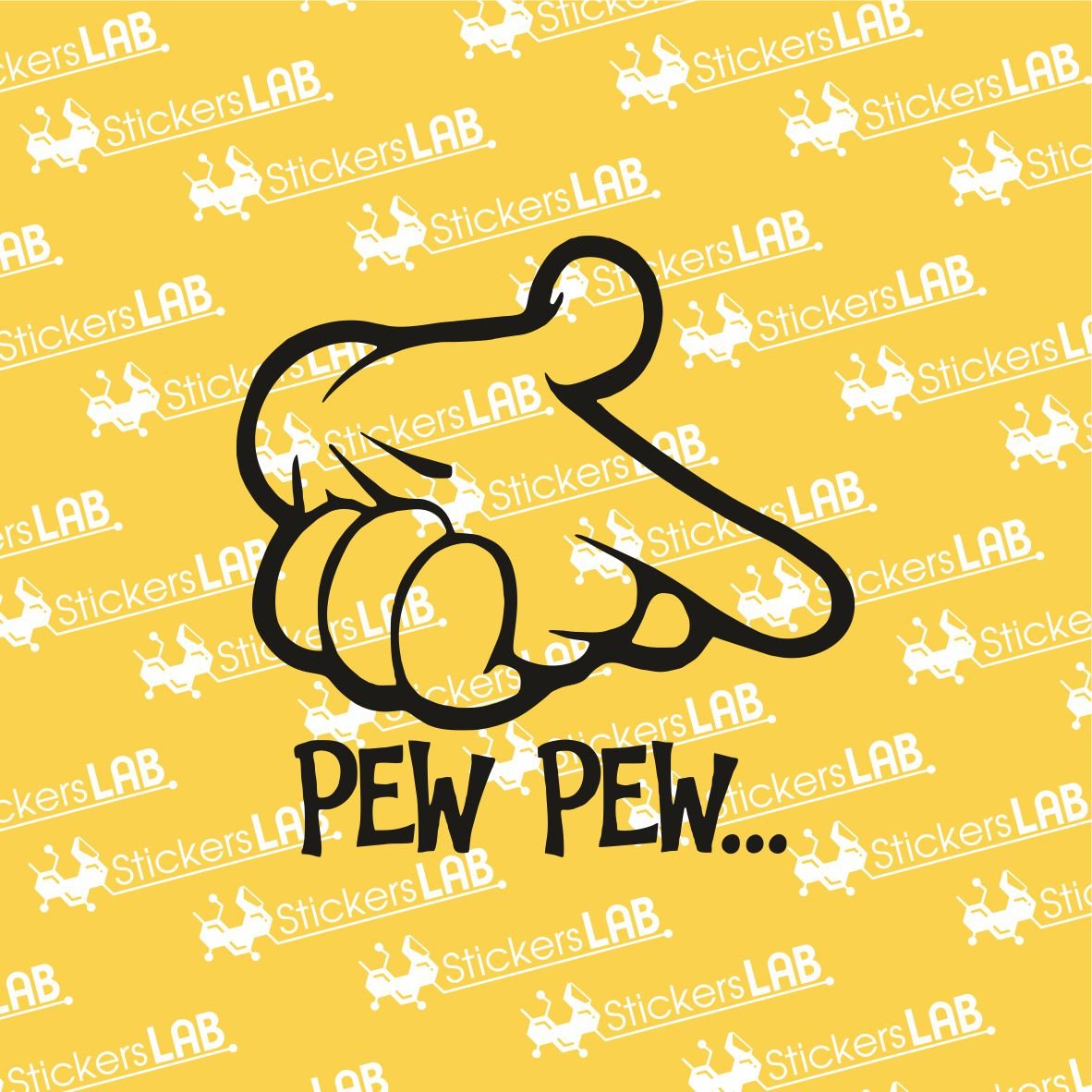 Lipdukas "PEW PEW" - StickersLAB