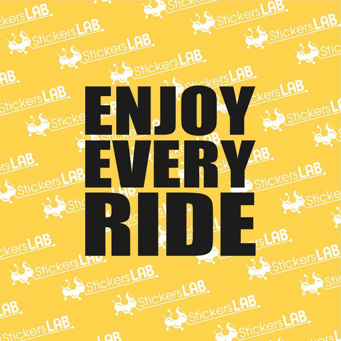 Lipdukas "Enjoy every ride" - StickersLAB