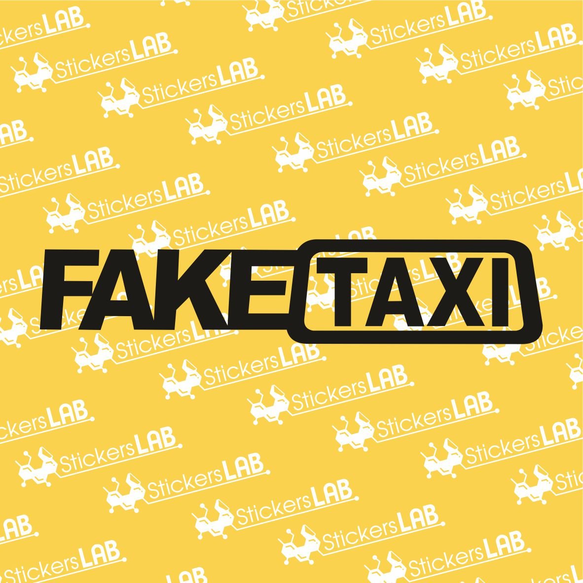 Lipdukas fake taxi automobiui ar motociklui