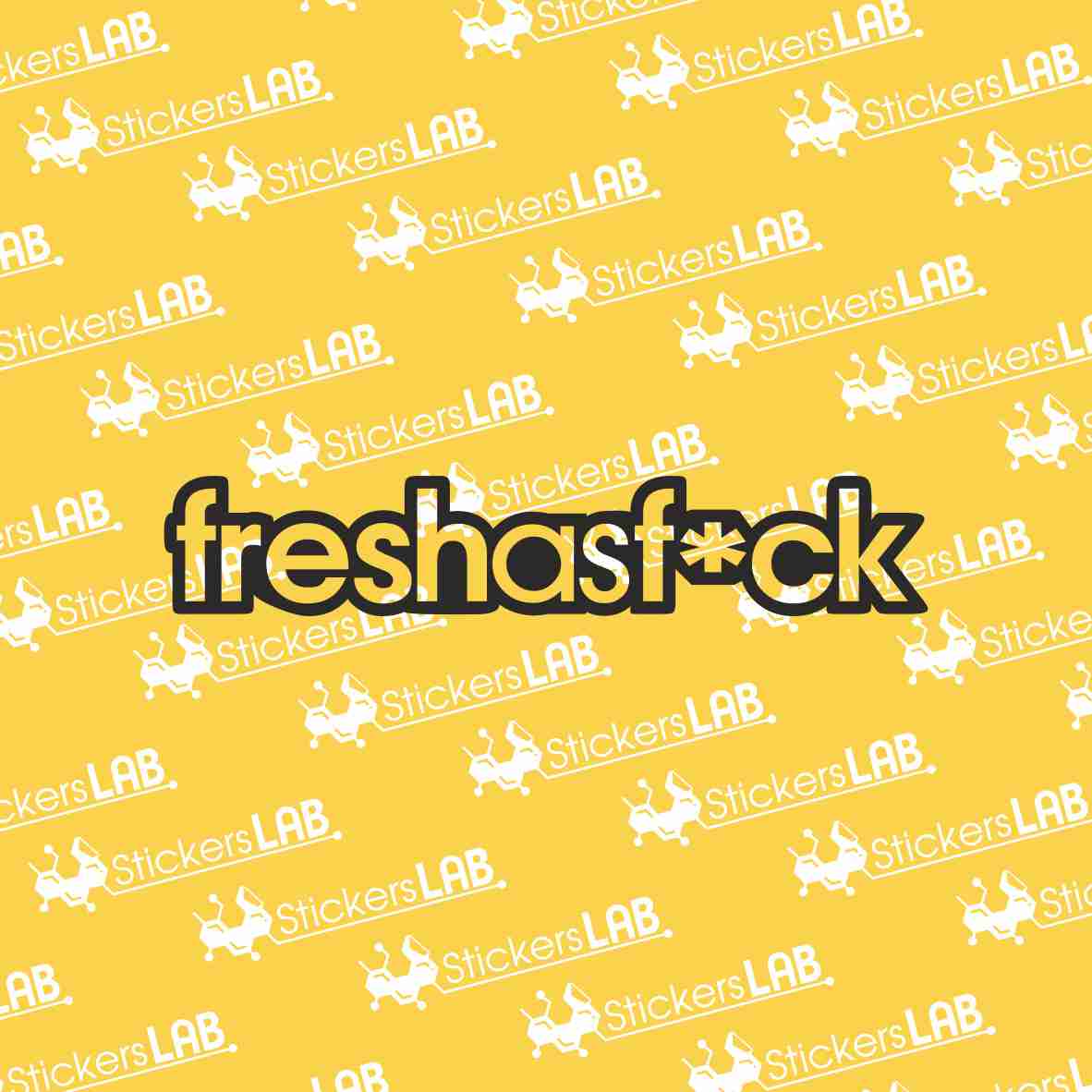 Lipdukas "freshasfck" - StickersLAB