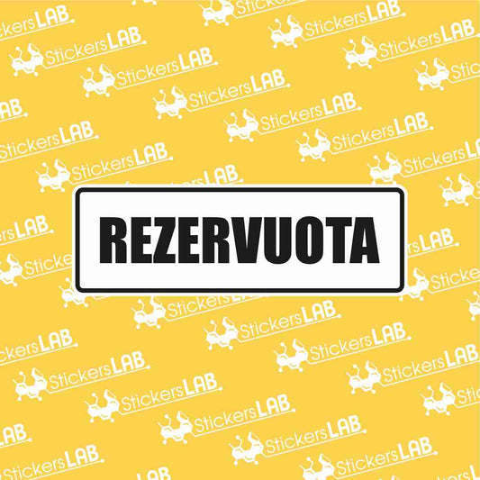 lentele reezervuota