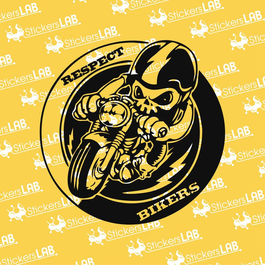 Lipdukas "Respect bikers" (RB) - StickersLAB