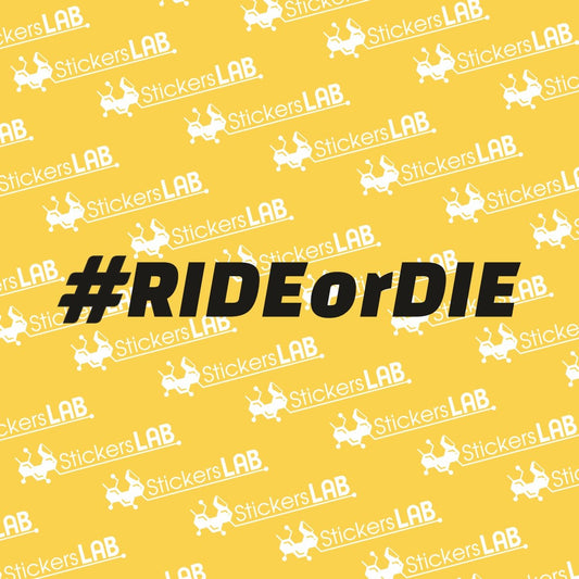 Lipdukas "RIDEorDIE" - StickersLAB