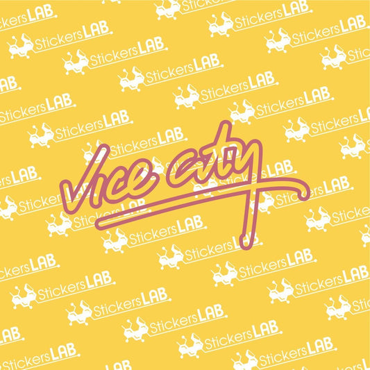 Lipdukas GTA "Vice City" - StickersLAB