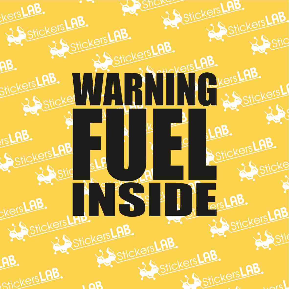 Moto lipdukas "Fuel inside" - StickersLAB